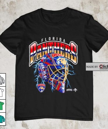 Florida Panthers Crease Lightning Helmet Shirt