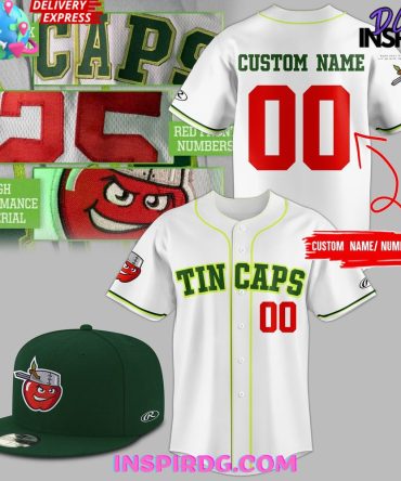Fort Wayne Tincaps New Home Uniform 2025 Jersey