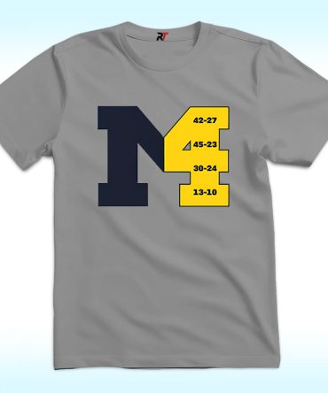 Four Alarm Fire Shirt For Michigan Football Fans With 4Th Straight