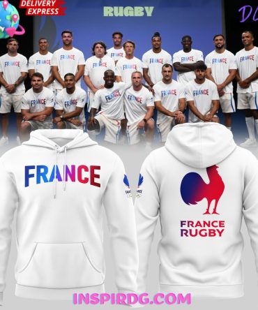 France Rugby Olympic Games Paris 2024 Hoodie