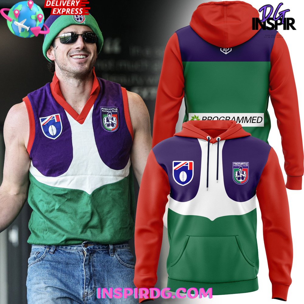 Fremantle Dockers Heritage Guernsey Hoodie