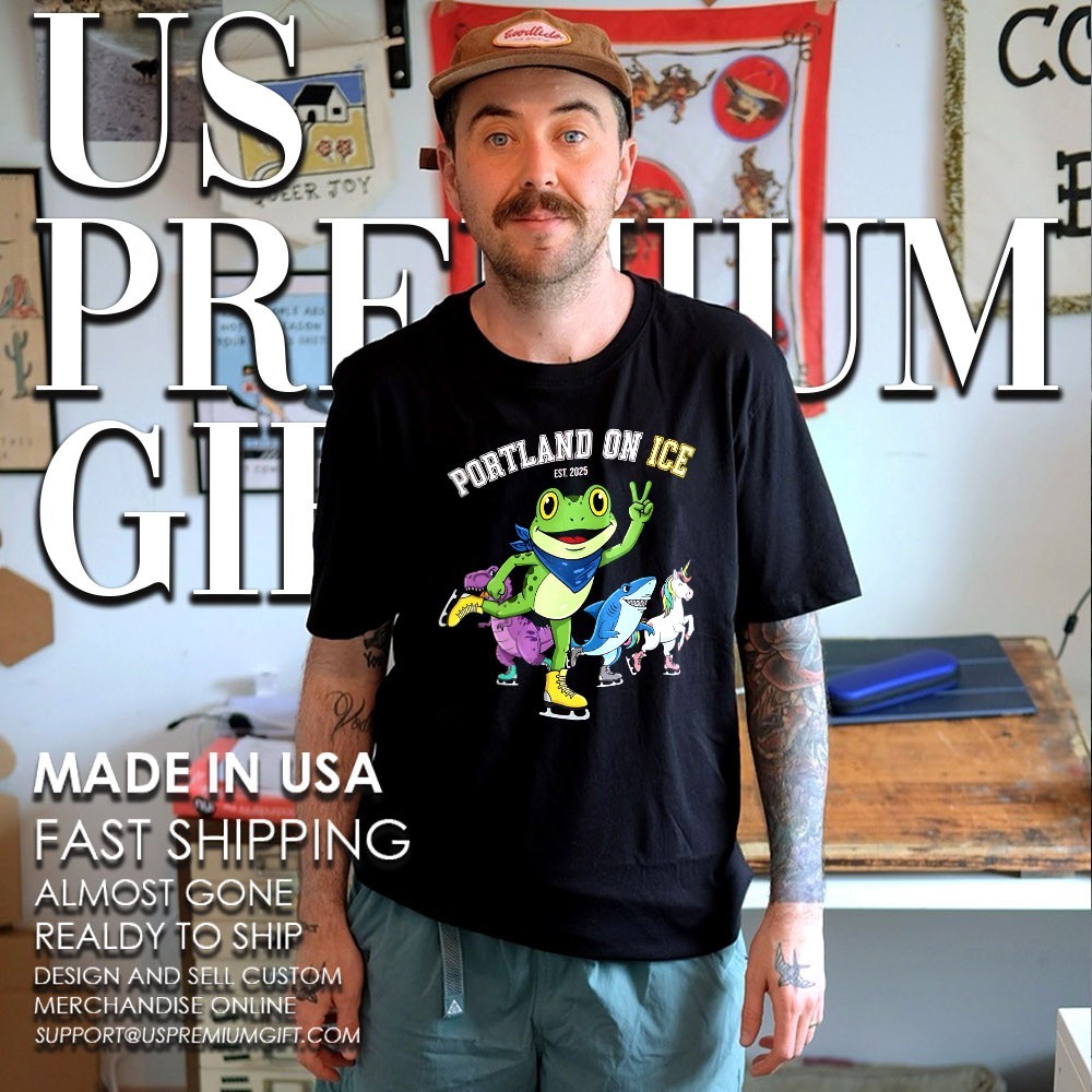 Frogs Portland On Ice Protests Est 2025 Shirt