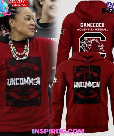 Gamecock Women’S Basketball Uncommon Special Red Hoodie