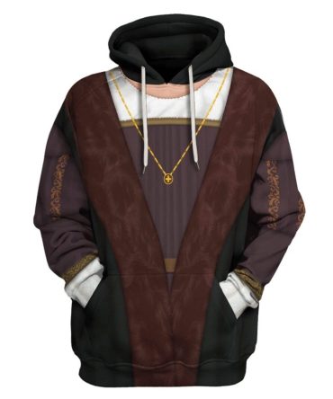 Historical Hoodie Explorer Christopher Columbus Costume T-Shirt Brown Unisex