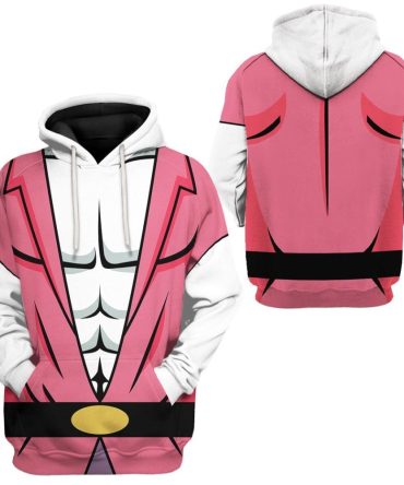 He-Man And The Masters Of The Universe Hoodie Master Of The Universe Prince Adam Custome T-Shirt Pink White Unisex