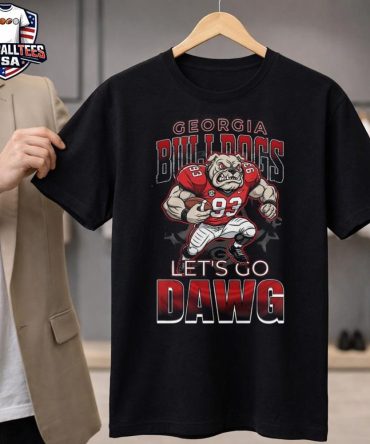 Georgia Bulldogs Ncaa Mascot Let'S Go Dawg 2026 Unisex Shirt