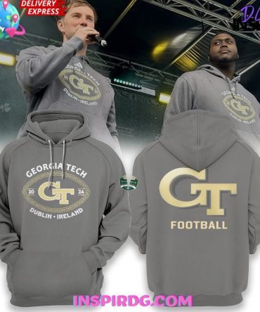Georgia Tech Football Dublin Ireland 2024 Hoodie