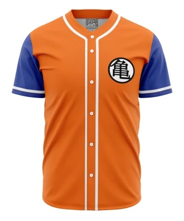 Goku Kame Kai Dragon Ball Z Baseball Jersey