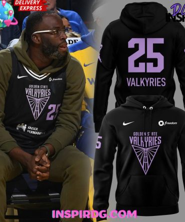 Golden State Valkyries New Season 2025 Black Hoodie