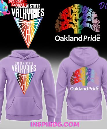 Golden State Valkyries Oakland Pride 2024 Purple Hoodie