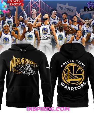 Golden State Warriors Hoodie - Official 2023 Playoffs Basketball Sweatshirt - Unisex Fan Gear
