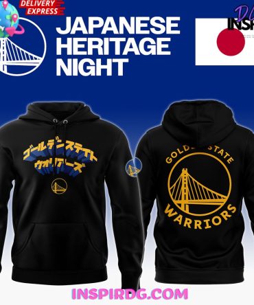 Golden State Warriors Japanese Heritage Night Edition Hoodie