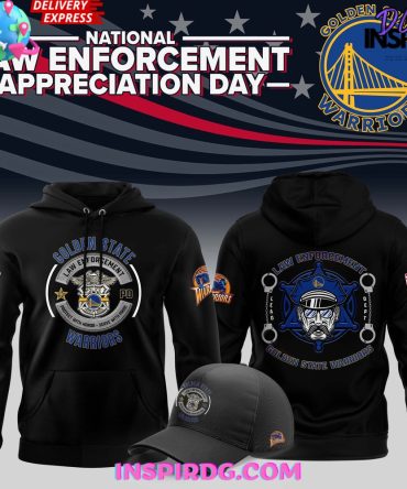 Golden State Warriors Law Enforcement Appreciation Special Hoodie