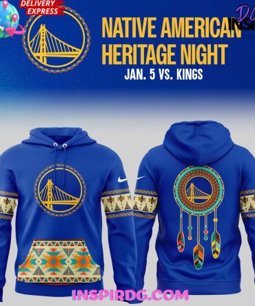 Golden State Warriors Native American Heritage Night Edition Hoodie
