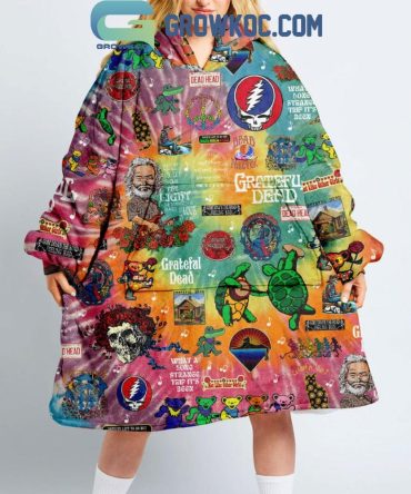 Grateful Dead Nothing Left To Do But Smile Smile Smile Oodie Hoodie Blanket