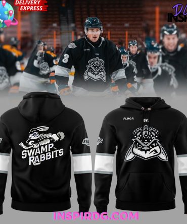 Greenville Swamp Rabbits King 2025 All Over Print Hoodie, 3D Hoodie
