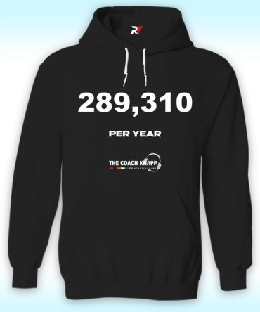 Greg Knapp 289.310 Per Year Memorial Fund Hoodie