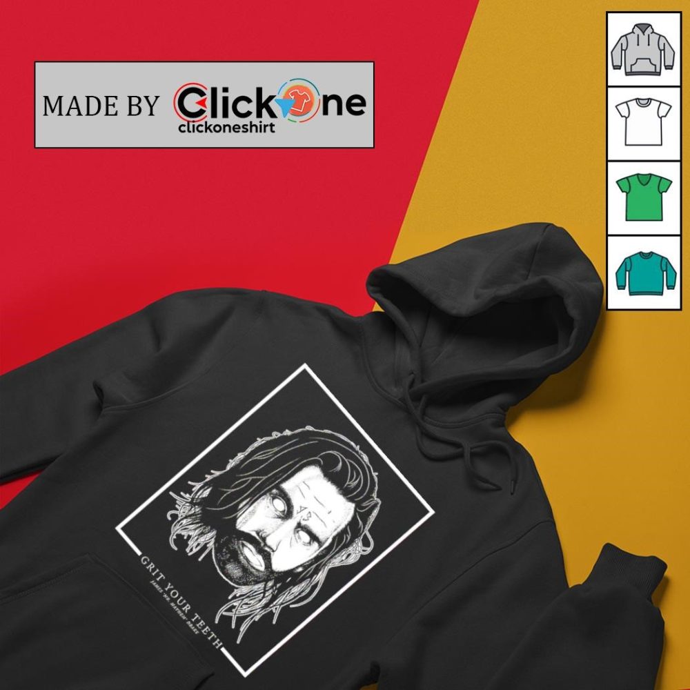 Grizzled Young Veterans Grit Your Teeth Jame Mr. Mayhem Drake Shirt - Image 2