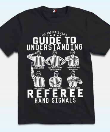 Guide To Understanding Referee Hand Signals Shirt