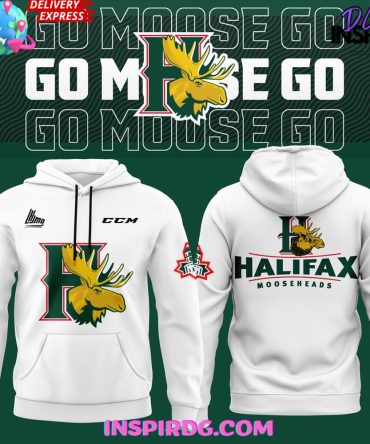 Halifax Mooseheads Go Moose Go Special All Over Print Hoodie