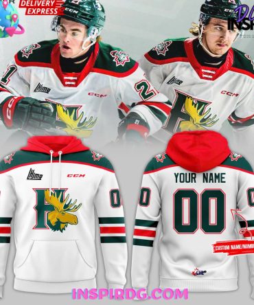 Halifax Mooseheads New 2024 White Hoodie