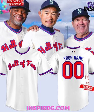 Hall Of Fame Seattle Mariners Special Baseball Jersey
