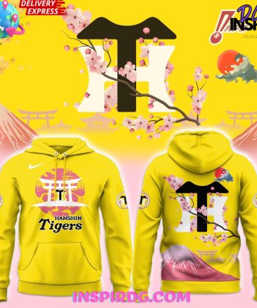 Hanshin Tigers Fuji Mount 2025 All Over Print Hoodie, 3D Hoodie