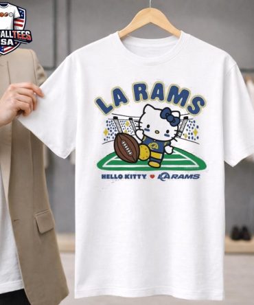 Hello Kitty X Los Angeles Rams Kickoff Tri-Blend Shirt