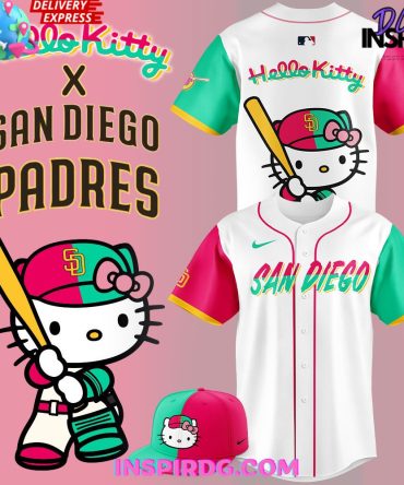 Hello Kitty X San Diego Padres 2024 Baseball Jersey