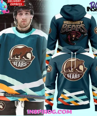 Hershey Bears Autism Awareness 2025 All Over Print Hoodie