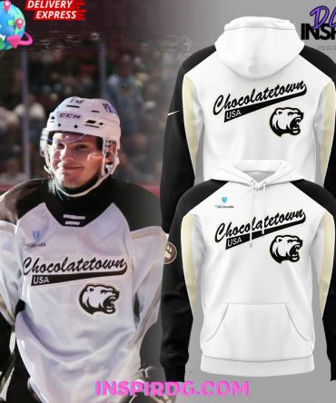Hershey Bears Chocolatetown Usa Special All Over Print Hoodie, 3D Hoodie