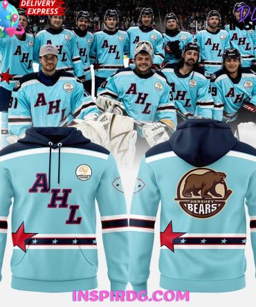 Hershey Bears Uniform For All-Star 2025 All Over Print Hoodie, 3D Hoodie