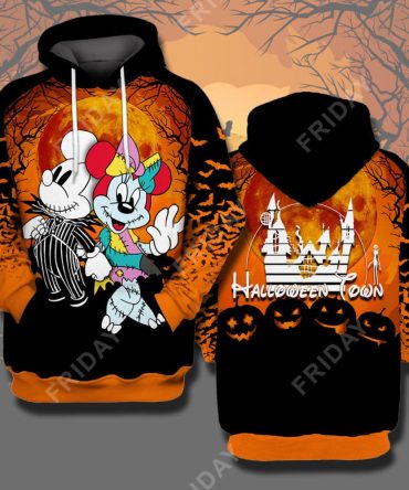 Dn T-Shirt Tnbc Mouse Couple Halloween Town T-Shirt Dn Tnbc Hoodie