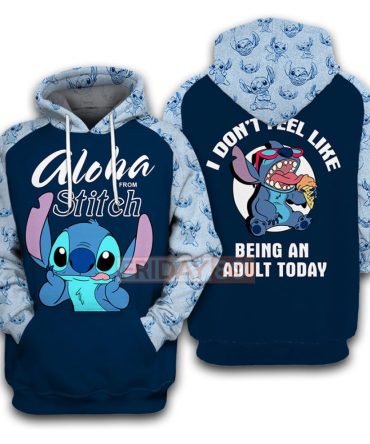 Stitch T-Shirt Aloha From Stitch T-Shirt Funny Dn Hoodie