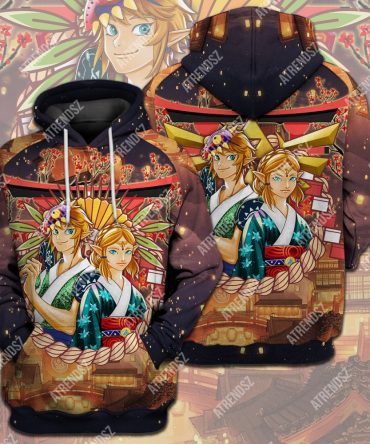 Legend Of Zelda Shirt Link Zelda New Year Kimono T-Shirt Legend Of Zelda Hoodie