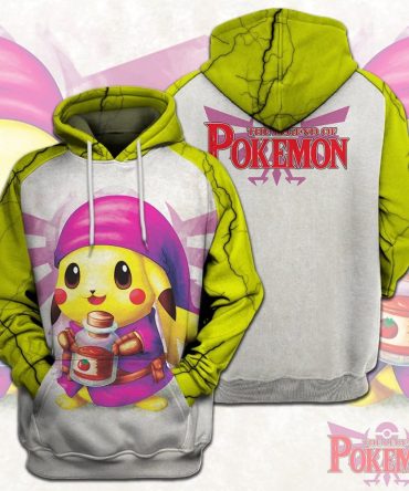 Legend Of Zelda Pokemon Shirt Crossover Pikachu Link T-Shirt The Legend Of Pokemon Hoodie Legend Of Zelda Hoodie
