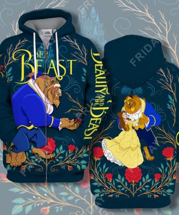 Disney T-Shirt Beauty & The Beast Her Beast Couple T-Shirt Awesome Disney Beauty & The Beast Hoodie