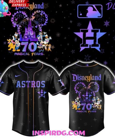 Houston Astros Disneyland 70Th Magical Years Special Baseball Jersey