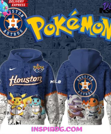 Houston Astros Pokémon Go Limited All Over Print Hoodie, 3D Hoodie