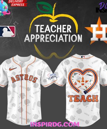 Houston Astros Teacher Appreciation Night Baseball Jersey