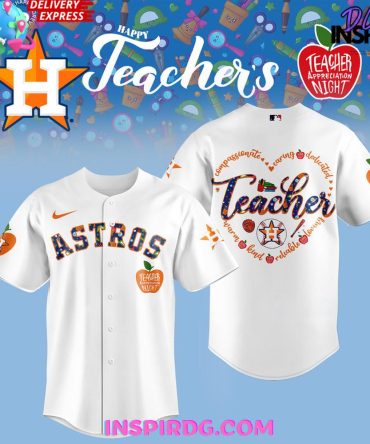 Houston Astros Teacher Night 2025 Baseball Jersey