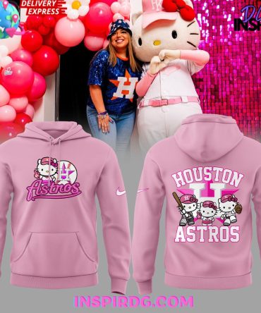 Houston Astros X Hello Kitty 2024 Hoodie