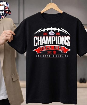 Houston Cougars 2025 Texas Bowl Champions Cfp Unisex Shirt