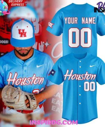 Houston Cougars Baseball 2025 City Connect Limited Baseball Jersey