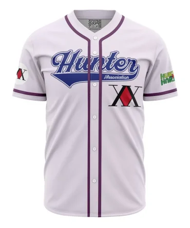 Hunter Association Killua Hunter X Hunter Baseball Jersey