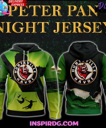 Huntsville Havoc Peter Pan Special All Over Print Hoodie, 3D Hoodie