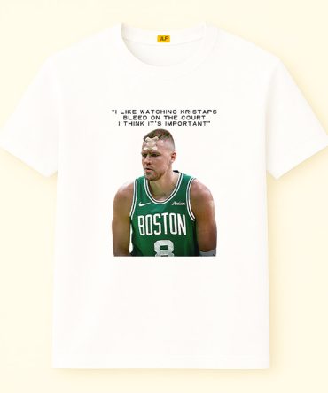 I Like Watching Kristaps Bleed On The Court I Think It’S Important Shirt