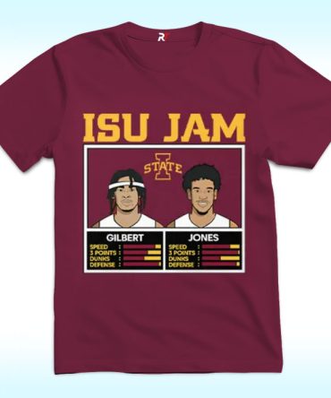 Isu Jam Keshon Gilbert And Curtis Jones Iowa State Cyclones Shirt