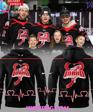 Idaho Steelheads Jayden Deluca Foundation Special All Over Print Hoodie, 3D Hoodie
