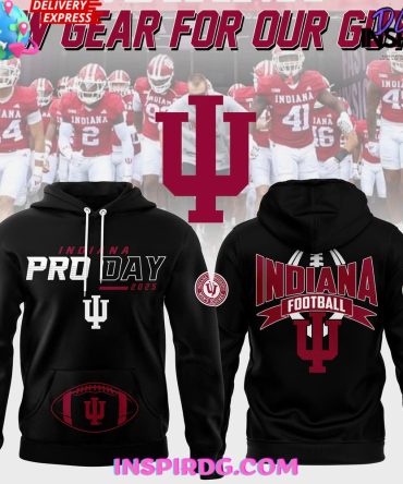 Indiana Football Pro Day 2025 All Over Print Hoodie, 3D Hoodie